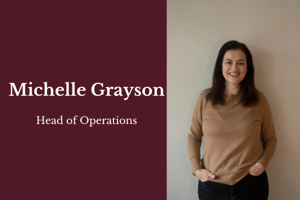 Introducing: Michelle Grayson, Head of Operations
